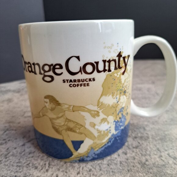 Starbucks Orange County Coffee Mug Global Icon Collector Series 16 oz - Picture 8 of 13